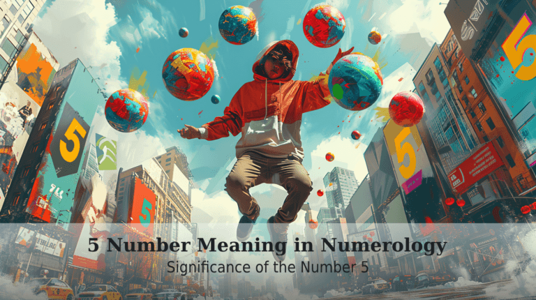 energetic scene of a person juggling five colorful balls