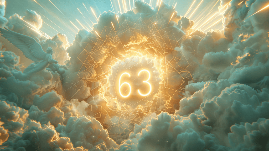 interpretation of divine light scene of number 63