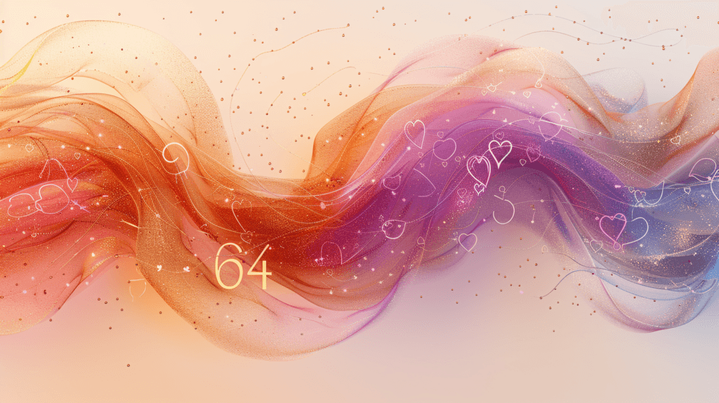 interpretation of love connection scene of number 64