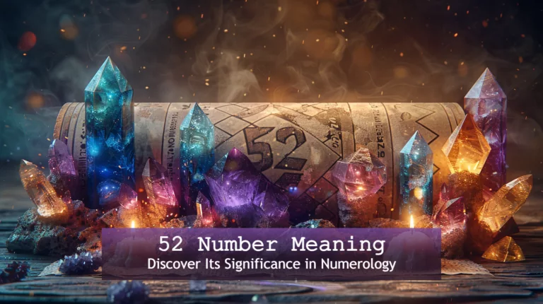 Number 52 Meaning