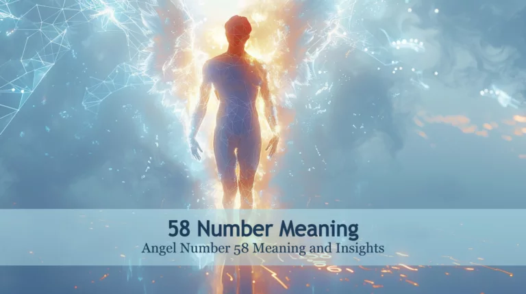 58 Number Meaning